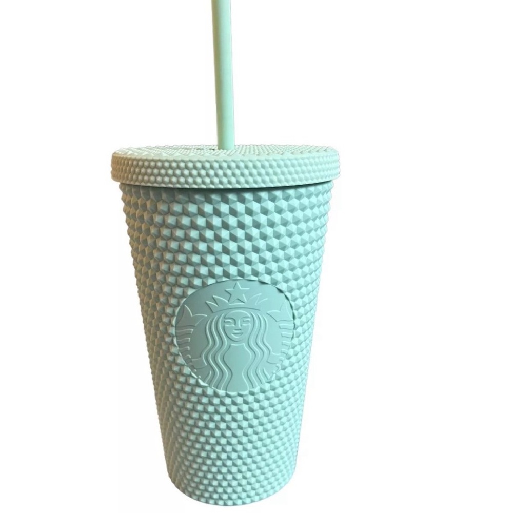 Starbucks Studded Mint Grande Tumbler with Straw